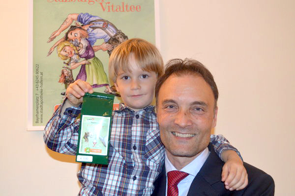 Mag. Volker Kühn mit Sohn Lorenz